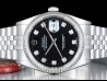 Rolex Datejust 36 Nero Jubilee Royal Black Onyx Diamonds 16234 